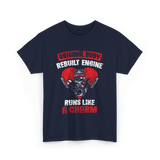 Original Body Rebuilt Engine T-Shirt - Navy