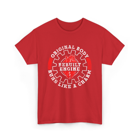 Original Body Rebuilt Engine T-Shirt - Red