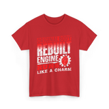 Original Body Rebuilt Engine T-Shirt - Red