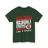 Original Body Rebuilt Engine T-Shirt - Forest Green