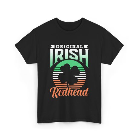 Original Irish Redhead St. Patrick's Day T-Shirt - Black