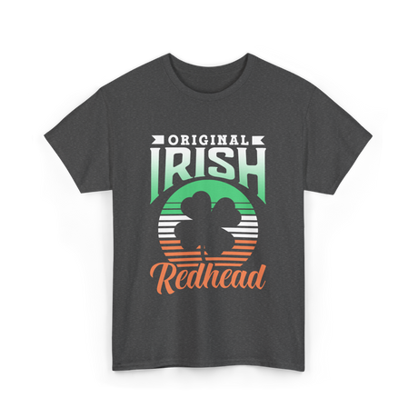 Original Irish Redhead St. Patrick's Day T-Shirt - Dark Heather