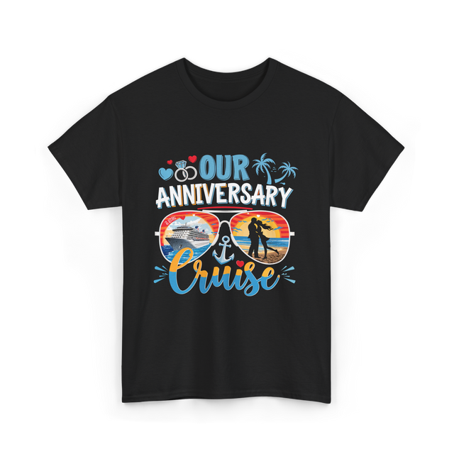 Our Anniversary Cruise Anniversary T-Shirt - Black