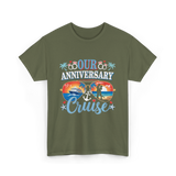 Our Anniversary Cruise Celebration T-Shirt - Military Green