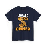 Owner Leopard Gecko Reptile T-Shirt - Navy