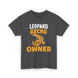 Owner Leopard Gecko Reptile T-Shirt - Dark Heather