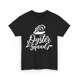 Oyster Squad Oyster Shucking T-Shirt - Black