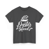 Oyster Squad Oyster Shucking T-Shirt - Dark Heather