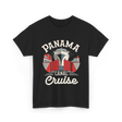 Panama Canal Cruise Nautical Adventure T-Shirt - Black