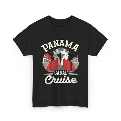 Panama Canal Cruise Nautical Adventure T-Shirt - Black