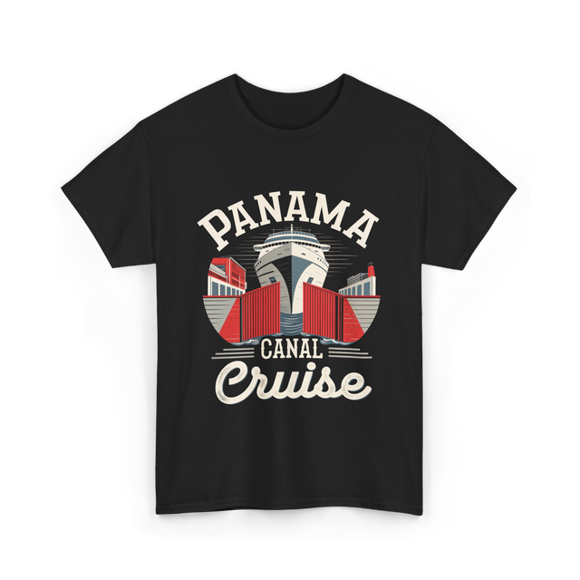 Panama Canal Cruise Nautical Adventure T-Shirt - Black