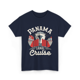 Panama Canal Cruise Nautical Adventure T-Shirt - Navy