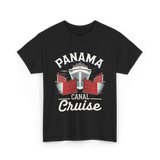 Panama Canal Cruise Travel T-Shirt - Black