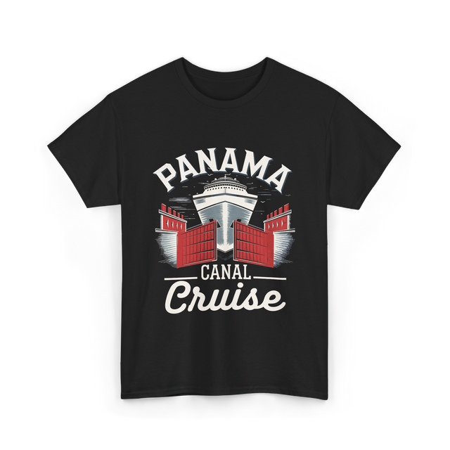 Panama Canal Cruise Travel T-Shirt - Black