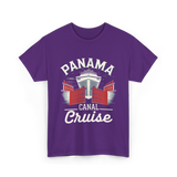 Panama Canal Cruise Travel T-Shirt - Purple