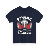 Panama Canal Cruise Travel T-Shirt - Navy