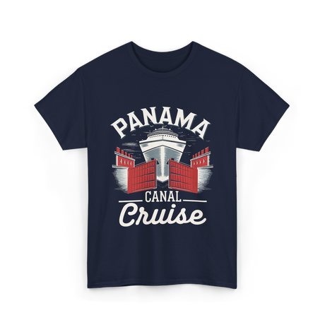 Panama Canal Cruise Travel T-Shirt - Navy