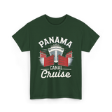 Panama Canal Cruise Travel T-Shirt - Forest Green