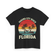 Panama City Beach Florida Vacation T-Shirt - Black