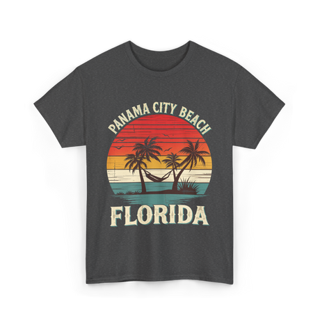 Panama City Beach Florida Vacation T-Shirt - Dark Heather