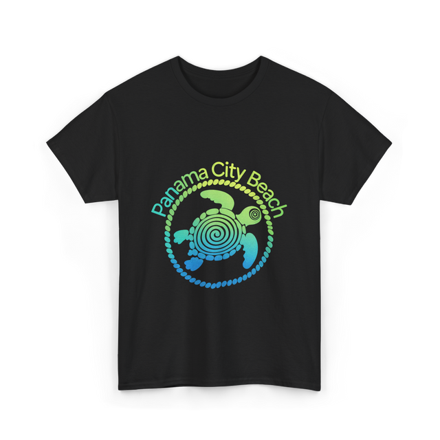 Panama City Beach Turtle Ocean T-Shirt - Black