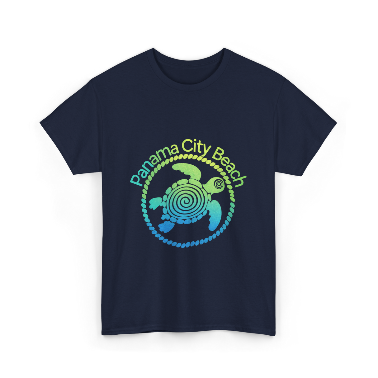 Panama City Beach Turtle Ocean T-Shirt - Navy