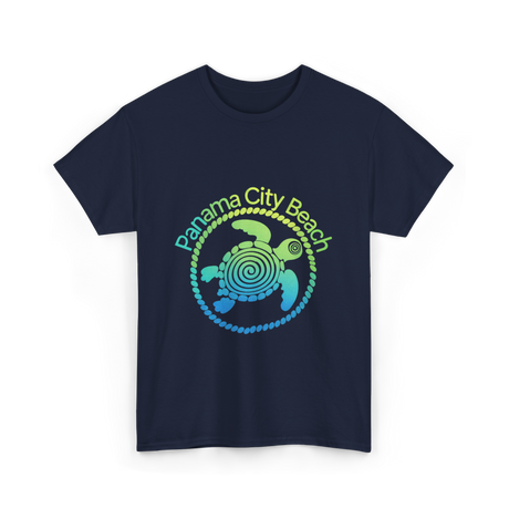 Panama City Beach Turtle Ocean T-Shirt - Navy