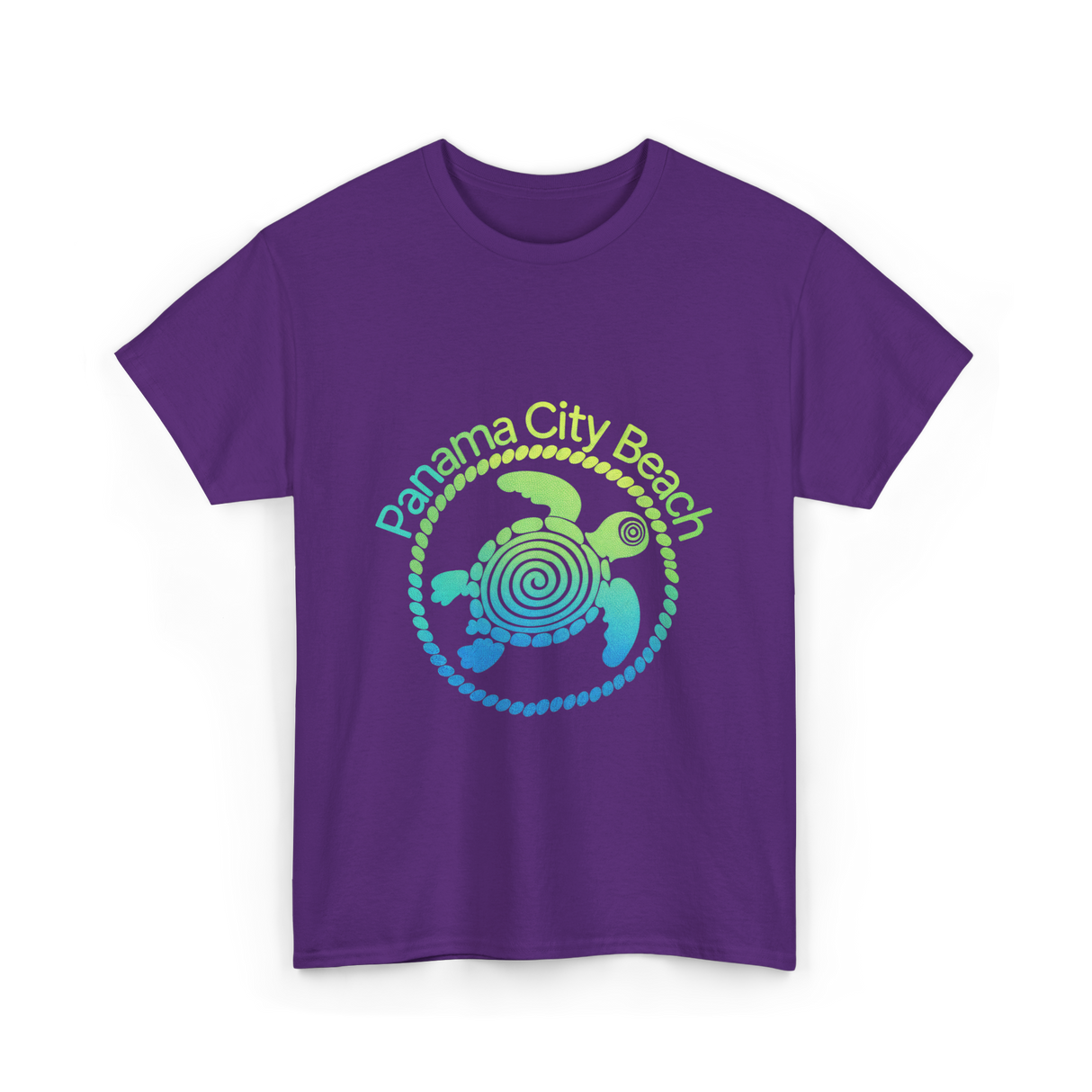 Panama City Beach Turtle Ocean T-Shirt - Purple