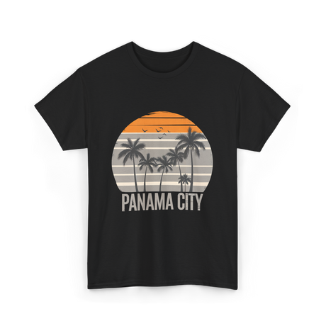 Panama City Beach Vacation T-Shirt - Black