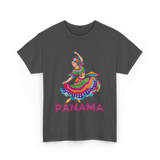 Panama Cultural Dancing Panama T-Shirt - Dark Heather