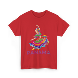 Panama Cultural Dancing Panama T-Shirt - Red