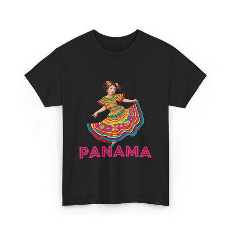 Panama Cultural Pride Panama T-Shirt - Black