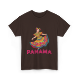 Panama Cultural Pride Panama T-Shirt - Dark Chocolate