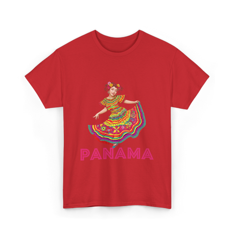 Panama Cultural Pride Panama T-Shirt - Red