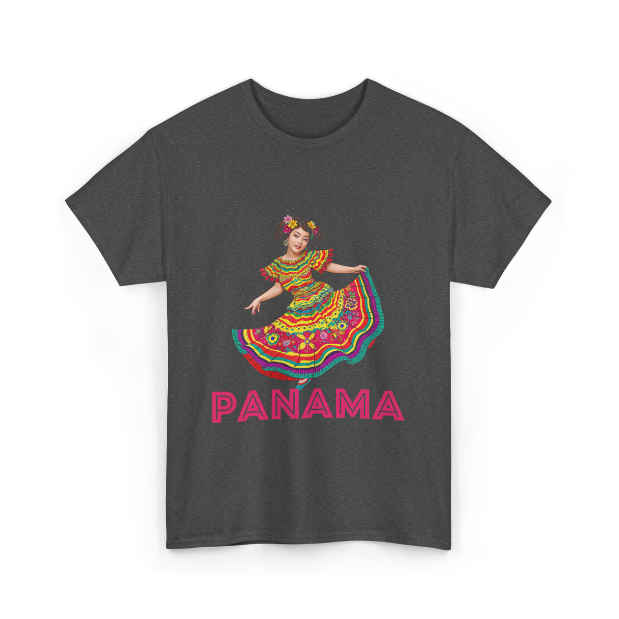 Panama Cultural Pride Panama T-Shirt - Dark Heather