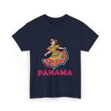 Panama Cultural Pride Panama T-Shirt - Navy