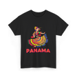 Panama Dance Colorful Culture T-Shirt - Black