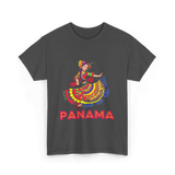 Panama Dance Colorful Culture T-Shirt - Dark Heather