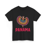 Panama Dance Culture Heritage T-Shirt - Black