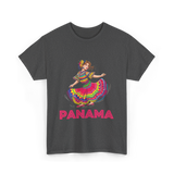 Panama Dance Girl Culture Panama T-Shirt - Dark Heather