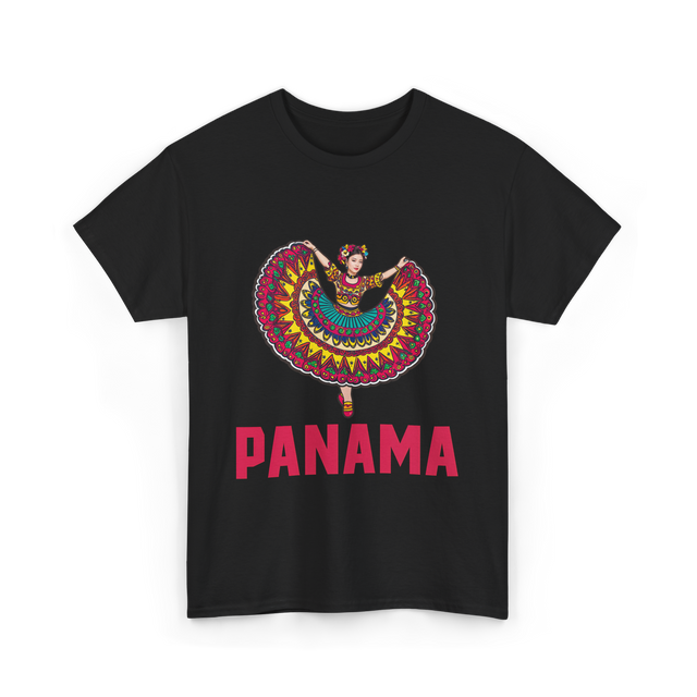 Panama Dancer Culture T-Shirt - Black