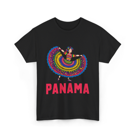 Panama Dancing Culture Panama T-Shirt - Black