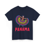 Panama Dancing Culture Panama T-Shirt - Navy