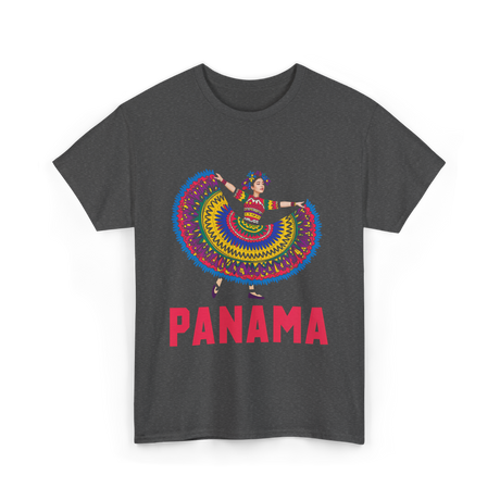 Panama Dancing Culture Panama T-Shirt - Dark Heather