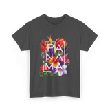 Panama Flowers Panamanian Pride T-Shirt - Dark Heather