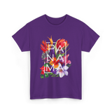 Panama Flowers Panamanian Pride T-Shirt - Purple