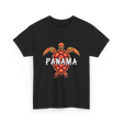 Panama Turtle Tribal Wildlife T-Shirt - Black