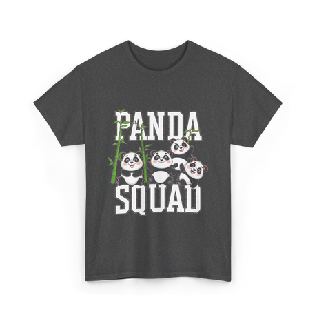 Panda Squad Panda Bears T-Shirt - Dark Heather