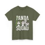 Panda Squad Panda Bears T-Shirt - Military Green