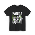 Panda Squad Panda Friends T-Shirt - Black